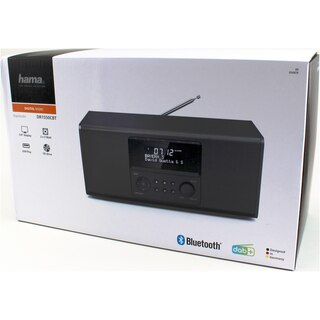 Radio Digitale Hama Da Presa DAB+/FM Con Bluetooth E AUX – Display 5 Cm, Sveglia E Retroilluminazione, Bianca