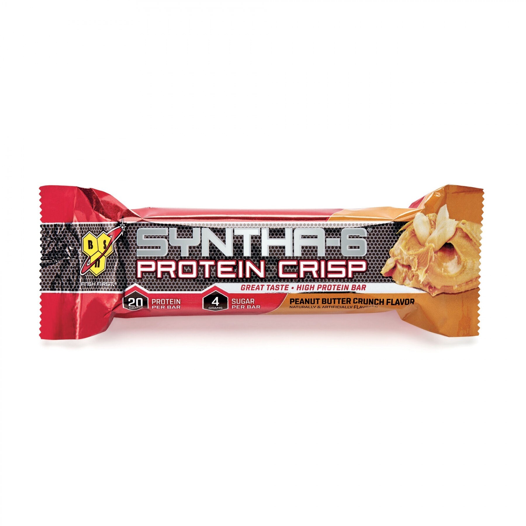 Inlocuitor de Masa, BSN SYNTHA-6 Protein Crisp, Baton cu Aroma de Unt de Arahide Crocant, 56 g