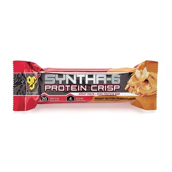Inlocuitor de Masa, BSN SYNTHA-6 Protein Crisp, Baton cu Aroma de Unt de Arahide Crocant, 56 g Inlocuitor de Masa, BSN SYNTHA-6 Protein Crisp, Baton cu Aroma de Unt de Arahide Crocant, 56 g
