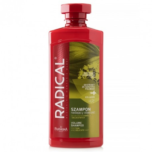 Sampon Radical, pentru par subtire si delicat, 400 ml