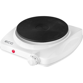 Plita electrica ECG EV 1512, putere 1500 W, 1 ochi 185 mm, culoare alba Plita electrica ECG EV 1512, putere 1500 W, 1 ochi 185 mm, culoare alba