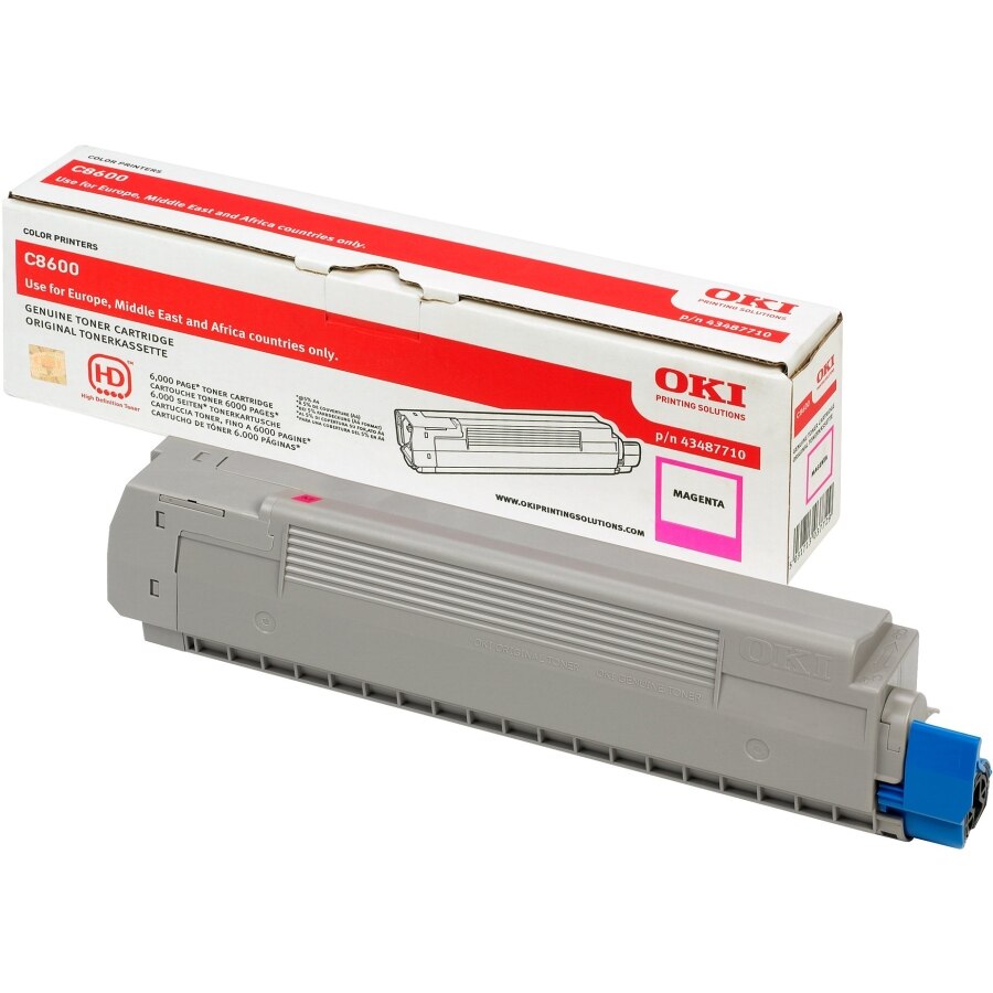 TONER OKI C8600/C8800 MAGENTA