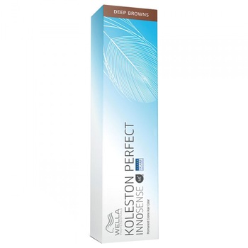 Vopsea de par permanenta Wella Professionals Koleston Perfect Innosense Deep Browns 5/7 Castaniu deschis maro, 60 ml Vopsea de par permanenta Wella Professionals Koleston Perfect Innosense Deep Browns 5/7 Castaniu deschis maro, 60 ml