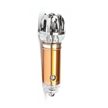 Purificator aer auto, ionizator, Mbs, 1 x 12 V - Culoare Auriu Purificator aer auto, ionizator, Mbs, 1 x 12 V - Culoare Auriu