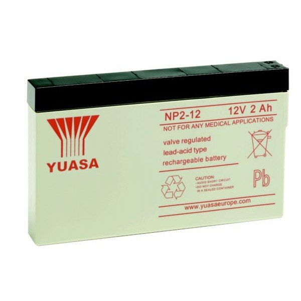 Acumulator Pb YUASA 12V/2Ah Terminale B