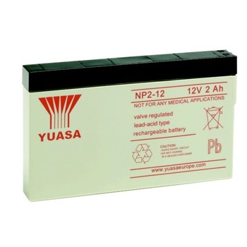 Acumulator Pb YUASA 12V/2Ah Terminale B Acumulator Pb YUASA 12V/2Ah Terminale B