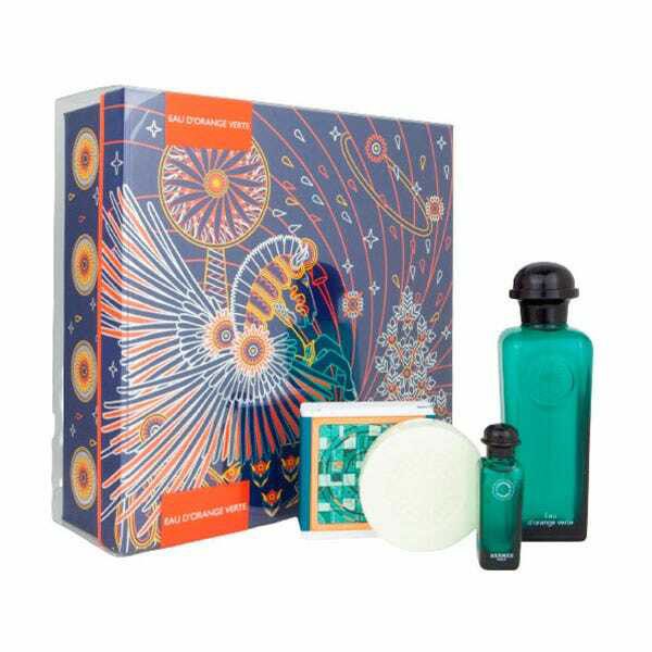 Set Hermes Eau De Orange Verte Eau De Koln 100ml/ Sapun 50g/ Eau De Cologne 7ml