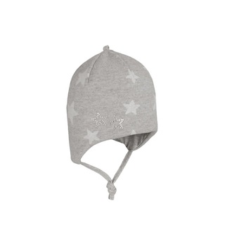 Caciulita, gri cu stelute albe Caciulita, gri cu stelute albe