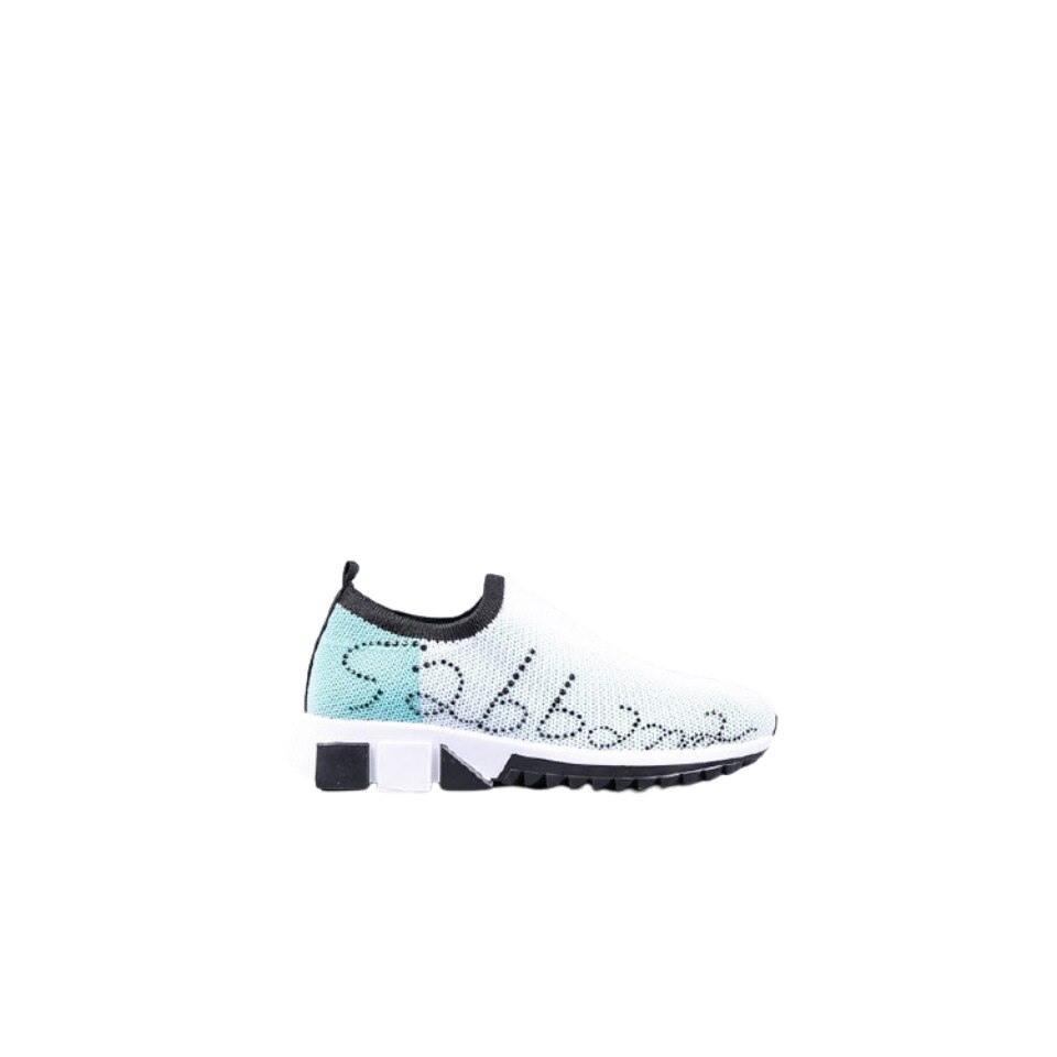 Pantofi sport dama Malvina, M-C-3927, Alb/verde