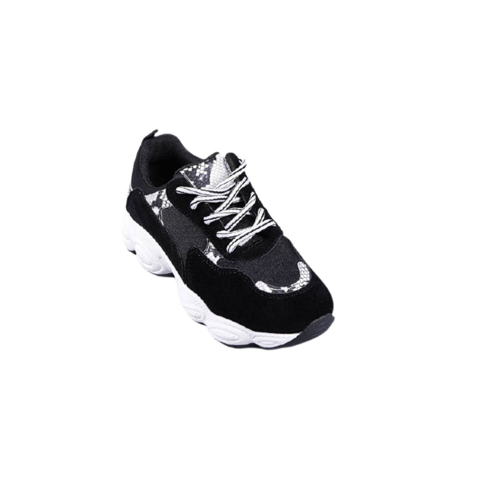 Pantofi sport dama Sanjeet, M-H-823, Negru