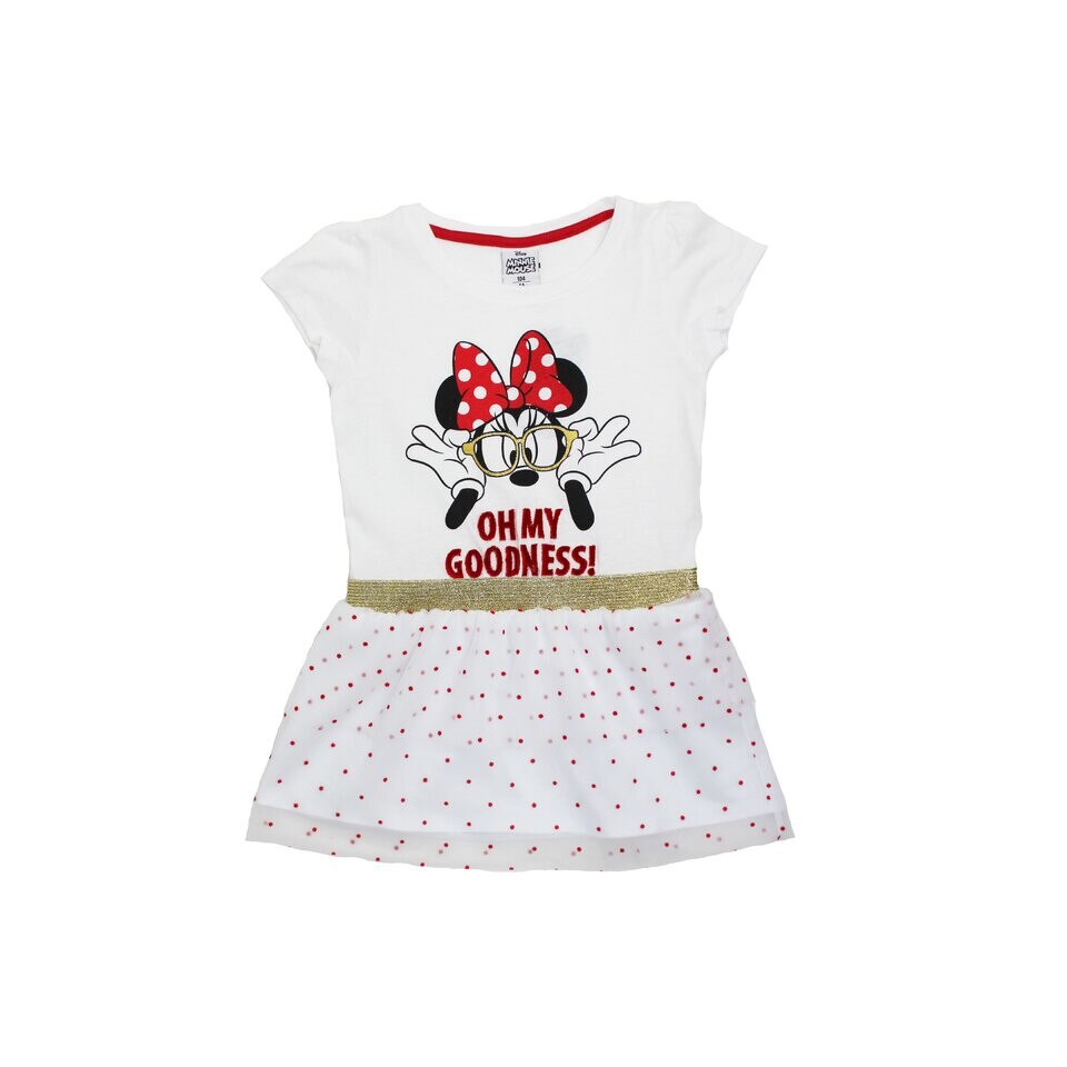 Rochie maneca scurta, Oh my Goodness, alba