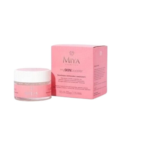 Gel hidratant, Miya Cosmetics, My Skinbooster, Ingrijire/Hidratare/Baza de machiaj, Peptide, 50 ml