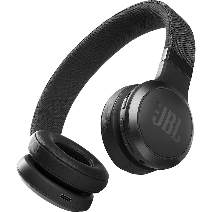JBL Live 460NC Fejhallgató, Zajszűrő, Bluetooth, Hangsegéd, Fekete