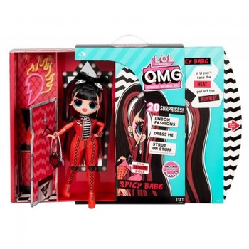 Papusa L.O.L. Surprise!, O.M.G. Spicy Babe cu 20 surprize, seria 4 Papusa L.O.L. Surprise!, O.M.G. Spicy Babe cu 20 surprize, seria 4
