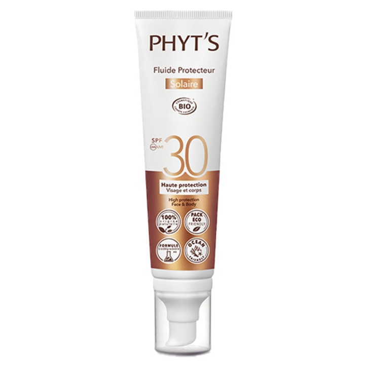 Crema BIO de protectie solara SPF 30 Phyt's, pentru fata si corp, 100 ml