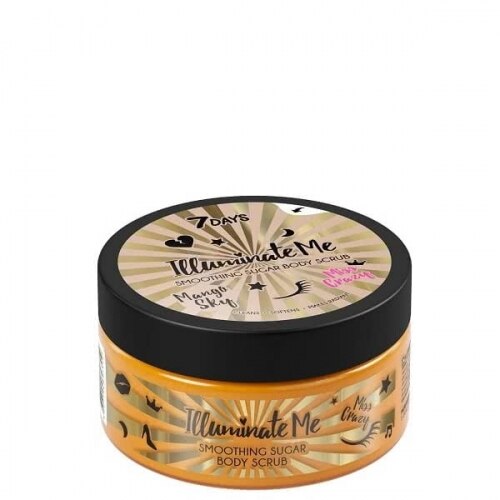 Exfoliant corporal 7 Days, Illuminate Me, Zahar, 220 g