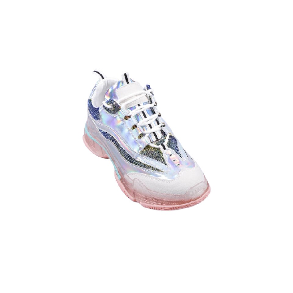 Pantofi sport dama Doria, M-BO-242, Roz/Gri