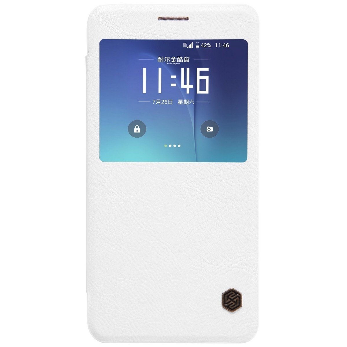 Husa protectie NILLKIN Qin Samsung Galaxy Note 5 N920 - Alb