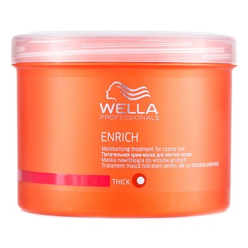 Masca de par Wella Professionals Enrich Coarse hidratanta pentru par cu structura puternica, 500 ml Masca de par Wella Professionals Enrich Coarse hidratanta pentru par cu structura puternica, 500 ml