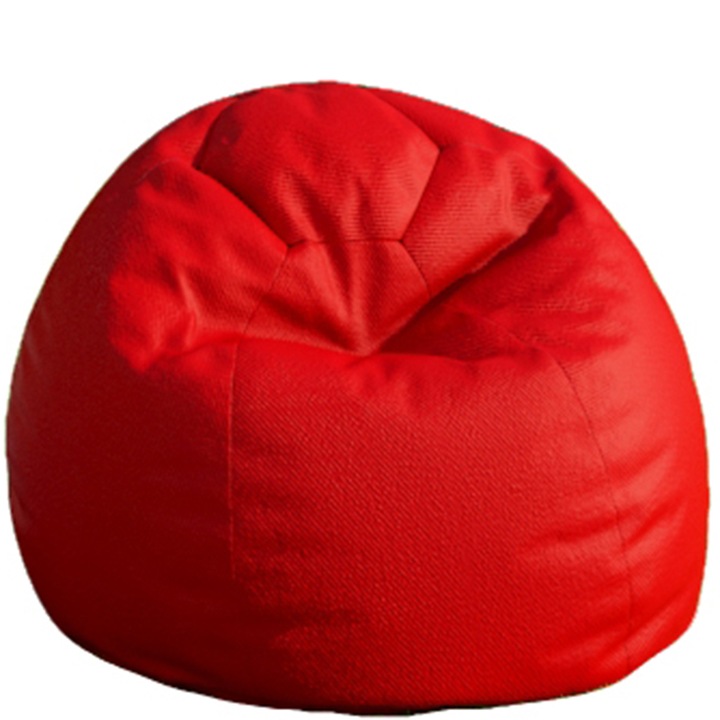 Fotoliu puf Topcho, Rezistent la apa, Rosu