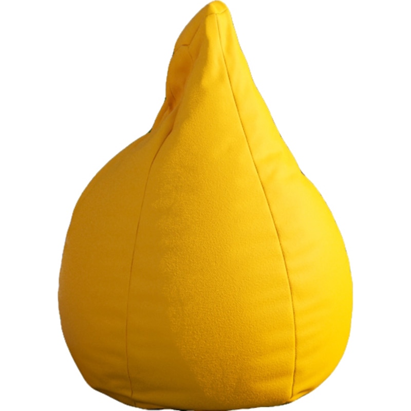 Fotoliu Topcho, Model Big Puff / Para, Damasc, Rezistent la apa, Galben