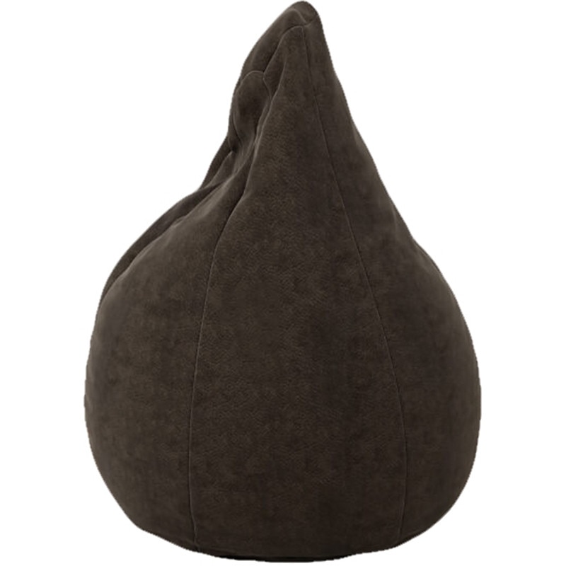 Fotoliu Topcho, Model Big Puff / Para, Damasc, 100 x 120 cm, Maro