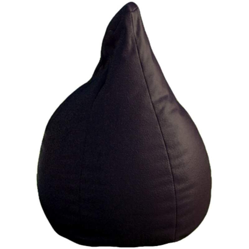 Fotoliu tip Puf Topcho, Little Pear, 75x90cm, Negru