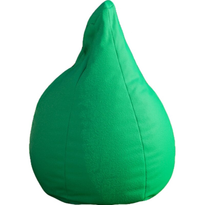 Fotoliu tip Puf Topcho, Little Pear, Damasc, 90x75cm, Verde