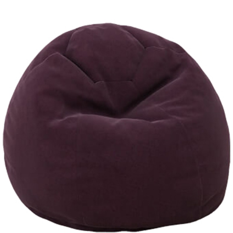 Fotoliu puf Topcho, 80x60 cm, Rosu Bordeaux