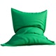 Пуф Topcho Възглавница, водоустойчива дамаска, зелен