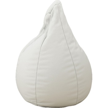 Fotoliu Topcho, Model Big Puff / Para, Piele ecologica, Alb Fotoliu Topcho, Model Big Puff / Para, Piele ecologica, Alb