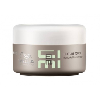 Crema de par modelatoare Wella Professionals Eimi Texture Touch pentru fixare medie, 75 ml Crema de par modelatoare Wella Professionals Eimi Texture Touch pentru fixare medie, 75 ml