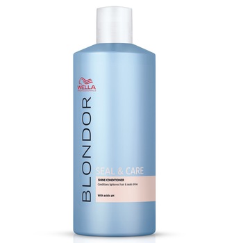 Balsam Wella Professionals Blondor Seal & Care pentru par blond, 500 ml Balsam Wella Professionals Blondor Seal & Care pentru par blond, 500 ml