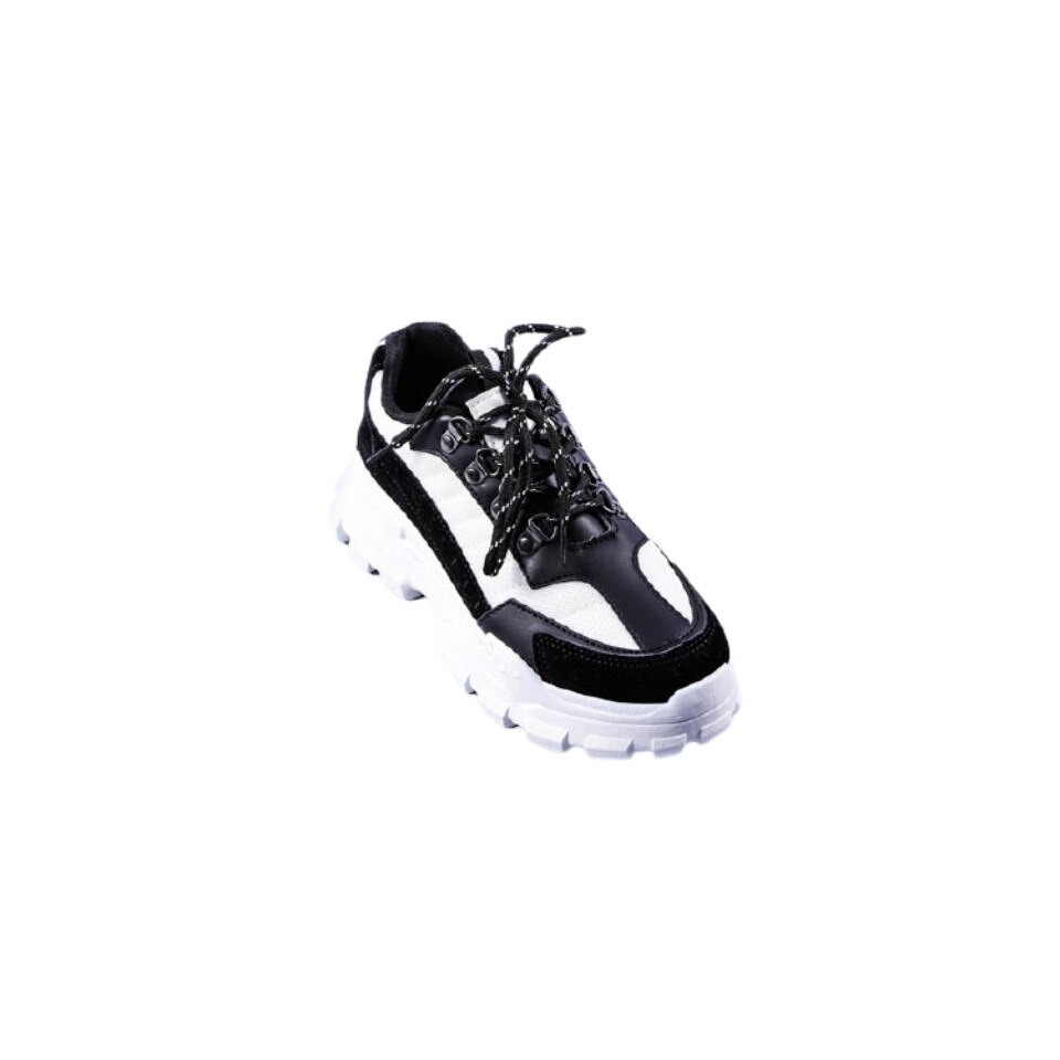 Pantofi sport dama Adriana, M-SC-5, Alb Negru