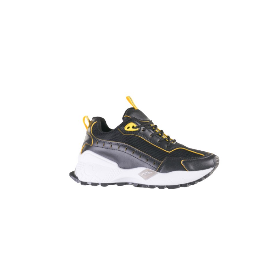 Pantofi sport dama Swan, Negru/Galben