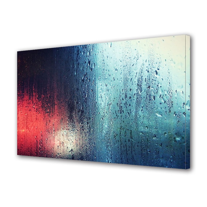Tablou Canvas Fosforescent, Luminos in Intuneric, Premium, Art Star, Condens, Abstract, Panza pe cadru de lemn, Decoratiuni Moderne pentru Casa, 70 x 100 cm