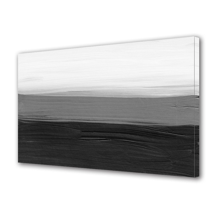 Tablou Canvas Premium, Art Star, Nonculori, Abstract, Panza pe cadru de lemn, Decoratiuni Moderne pentru Casa, 40 x 60 cm