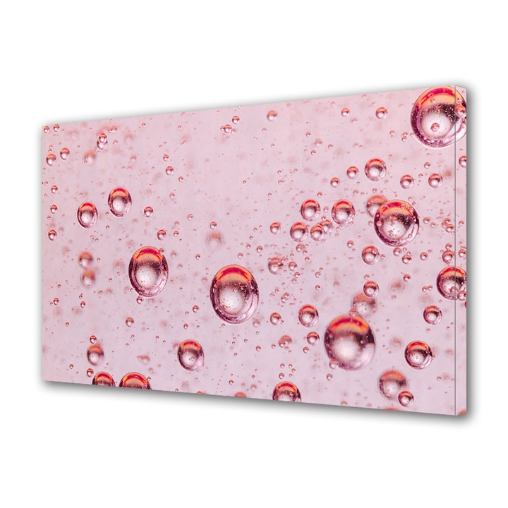 Tablou Canvas Premium, Art Star, Bule de aer rosii, Abstract, Panza pe cadru de lemn, Decoratiuni Moderne pentru Casa, 40 x 60 cm