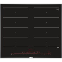 Plita electrica, Bosch, PXX675DC1E, 4 zone de gatit, 60 cm, Negru