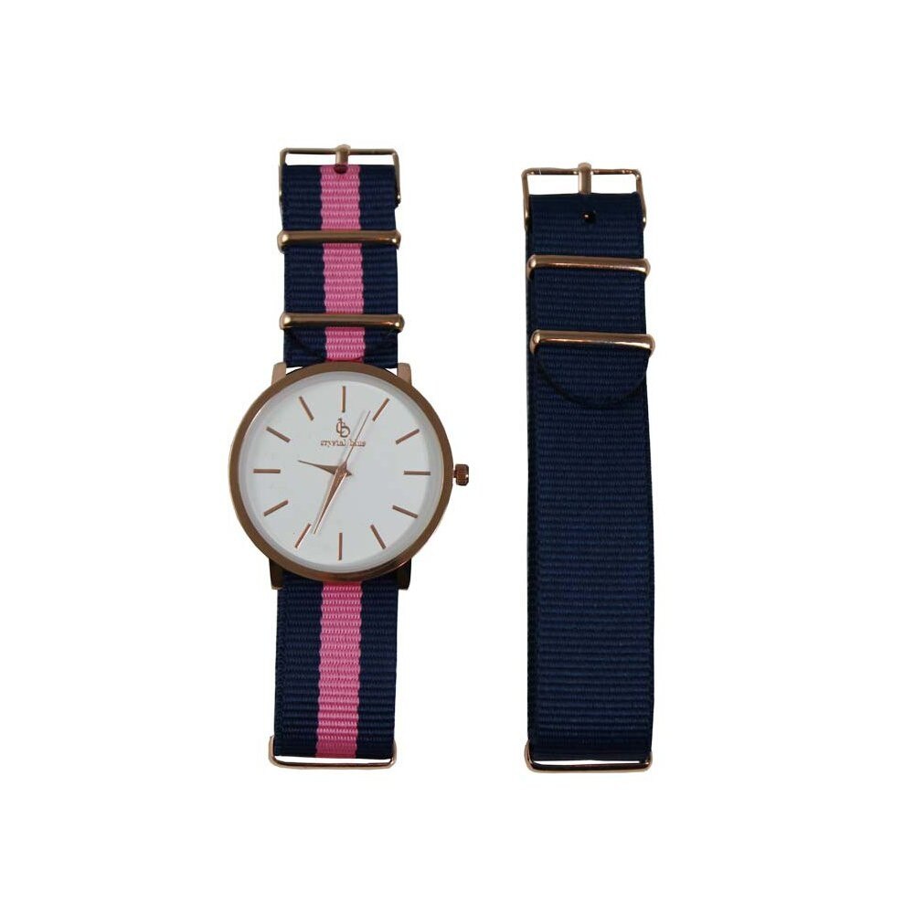 Ceas Dama Crystal Blue - Changeable Strap