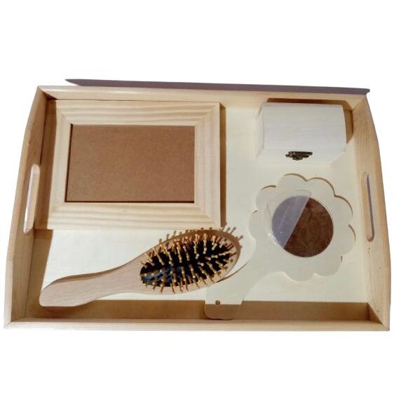 Set mot/turta lemn, blank 2