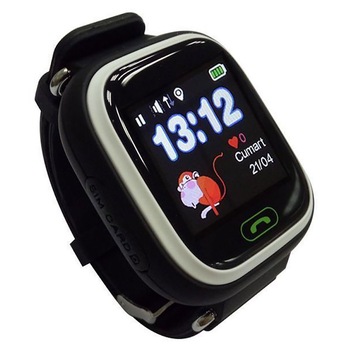 Ceas smartwatch Leotec Kids Way, GPS, Anti-pierdere, 46 x 38 x 17 mm, Negru Ceas smartwatch Leotec Kids Way, GPS, Anti-pierdere, 46 x 38 x 17 mm, Negru