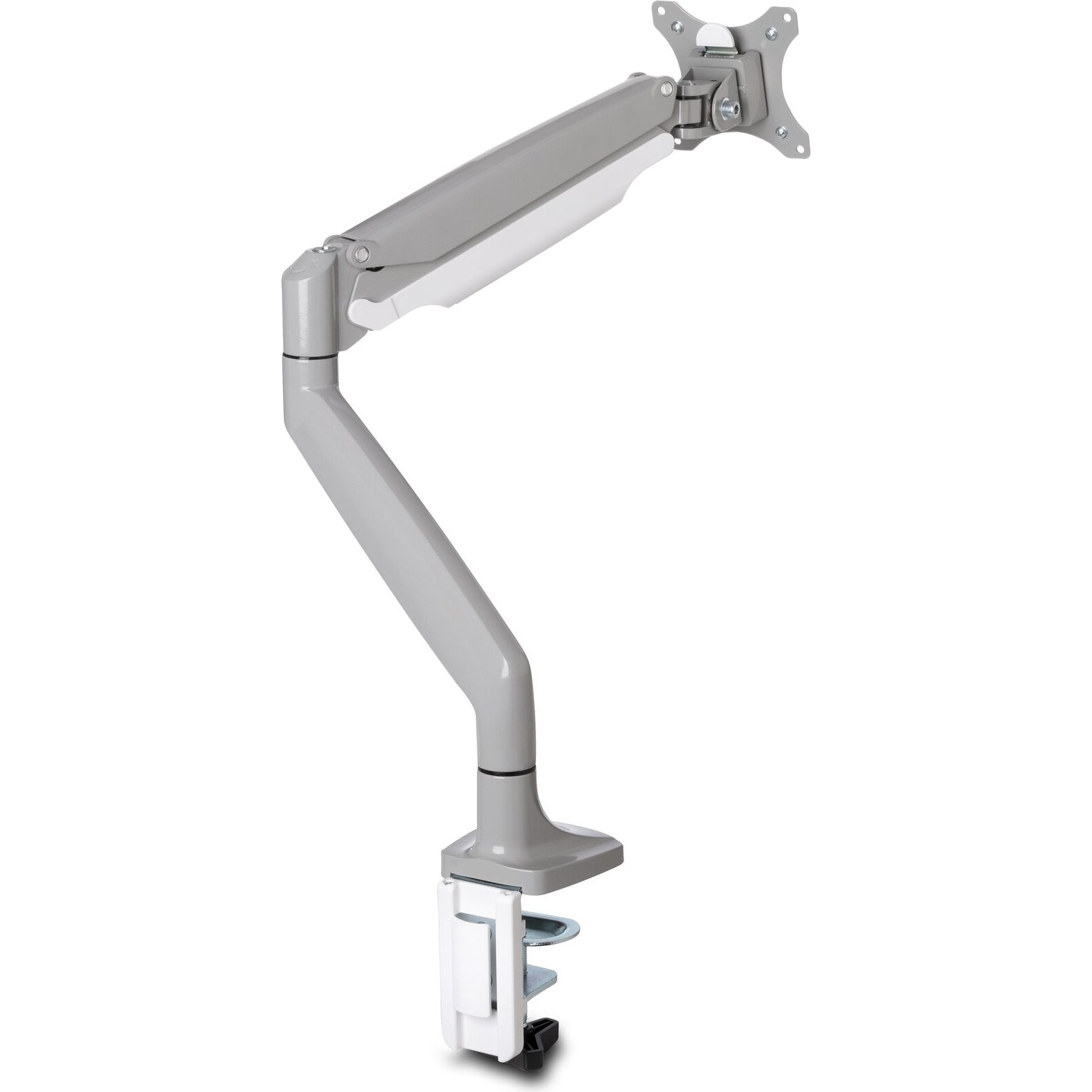 Suport birou ergonomic pentru 1 monitor, Kensington SmartFit®, cu brat reglabil, 13-32 , max 9 kg, personalizabil, alb