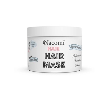 Masca de par nutritiva si regeneranta, Nacomi, Keratina, Ulei de argan, 200 ml Masca de par nutritiva si regeneranta, Nacomi, Keratina, Ulei de argan, 200 ml