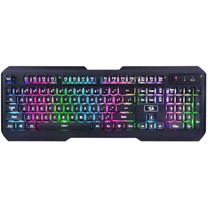 Tastatura Redragon Centaur, Gaming, Iluminata, Rezistenta la apa, USB, Negru