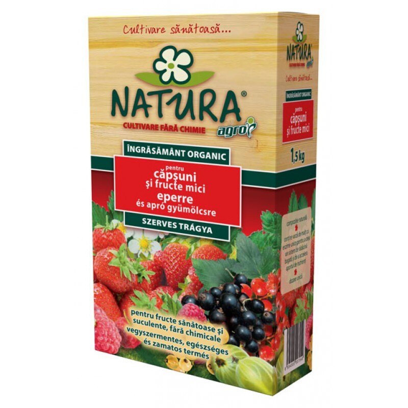 Ingrasamant organic pentru capsuni si fructe mici 1.5Kg