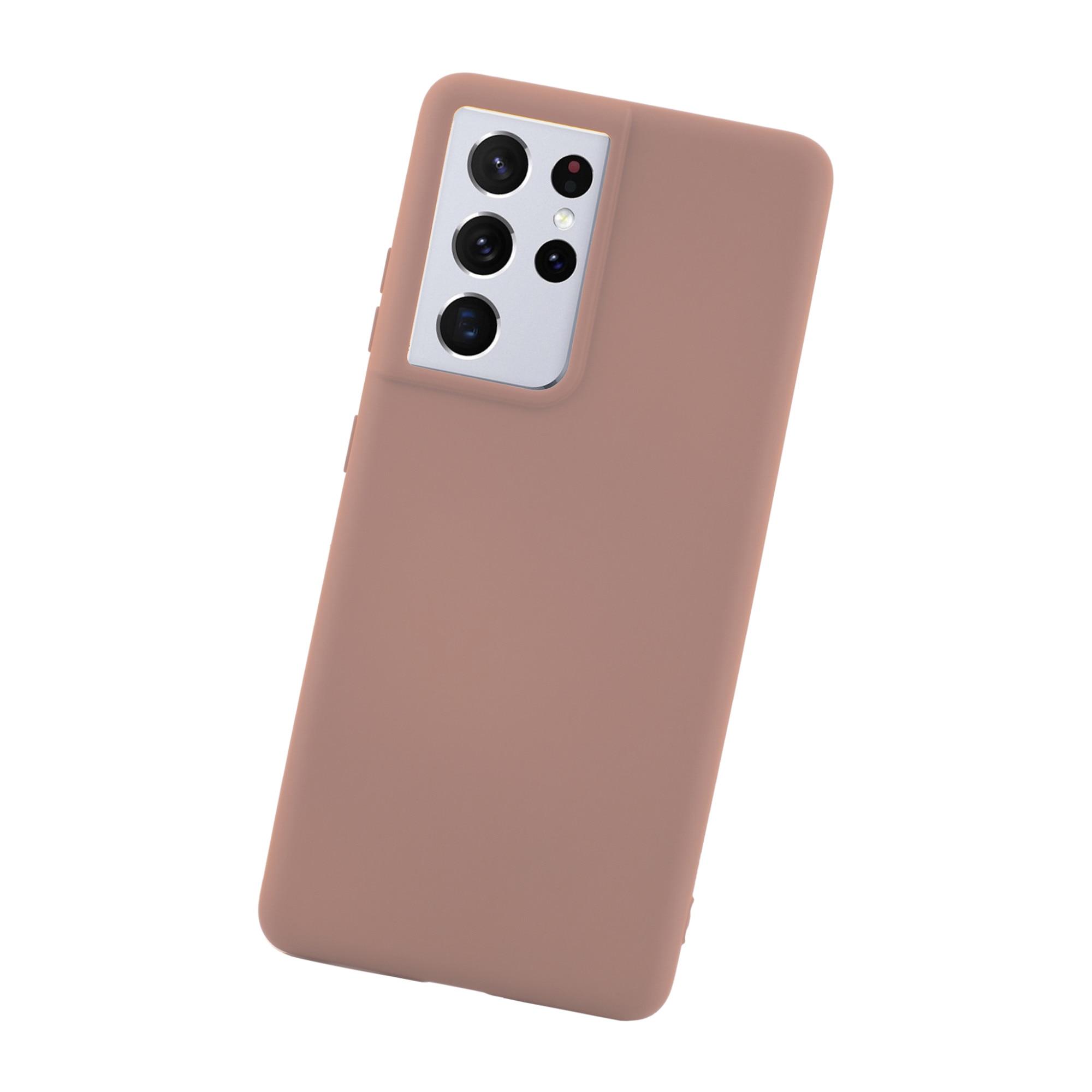 Husa pentru Samsung S21 Ultra Vetter GO soft touch pink