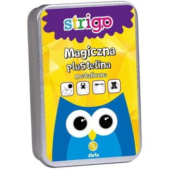 Plastilina magica Strigo METALLIC Auriu Plastilina magica Strigo METALLIC Auriu