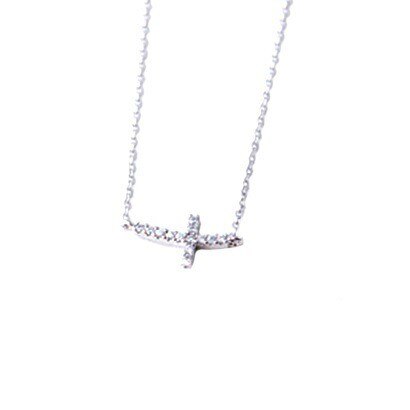 Colier Cross din argint