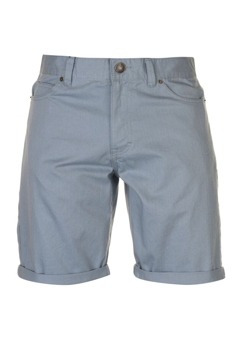 Pantaloni scurti pentru barbati, Pierre Cardin, Bumbac, Albastru deschis, L